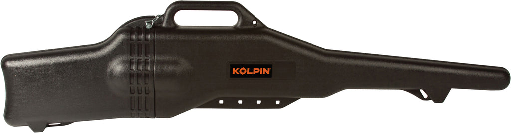 Kolpin Gun Boot 4.3 luggage case in black, designed for secure firearm storage and transport with durable construction.