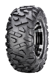 Maxxis Bighorn Rear 27x12R12 radial tire for ATVs, featuring rugged tread and durable construction for off-road use.
