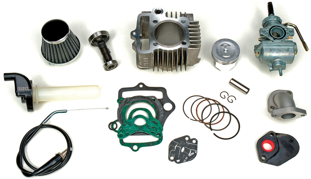 BBR 88cc big bore kit for small engines, featuring precision-machined components and high-quality construction.