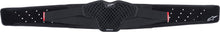 Load image into Gallery viewer, Alpine Star youth Sequence Kidney Belt in black, size small-medium, with adjustable straps and padded support for motocross or motorcycle riding.