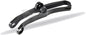 Polisport Plastics black drive chain slider 64-2054 for motorcycle, shown in the image with detailed plastic components.