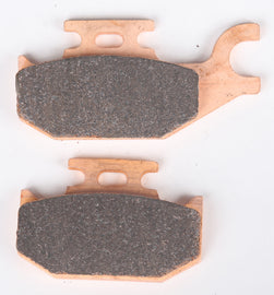 Streamline Extreme Duty brake pad for heavy-duty vehicles, showing black metal pad with friction surface and mounting hole.