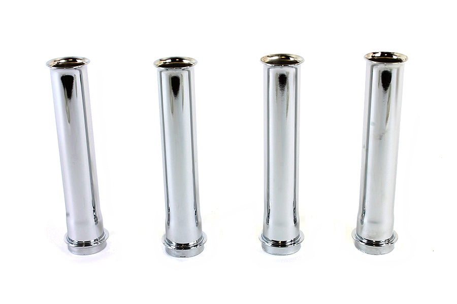 M8 Lower Pushrod Cover Set Chrome