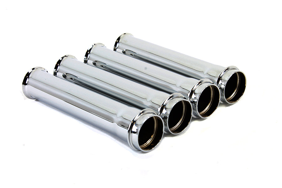 M8 Lower Pushrod Cover Set Chrome