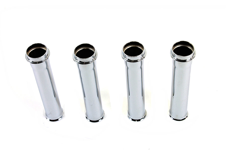 M8 Lower Pushrod Cover Set Chrome