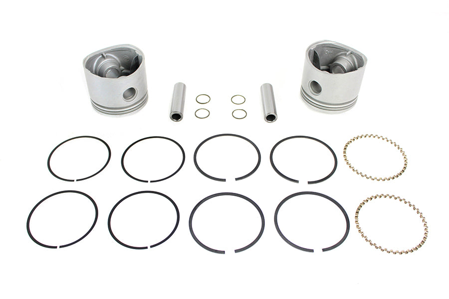 Replica 74 inch Overhead Valve Piston Set .005 Oversize