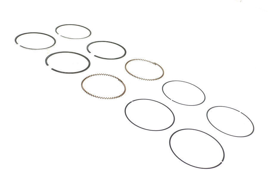 88 inch Twin Cam Moly Piston Ring Set .005 Oversize