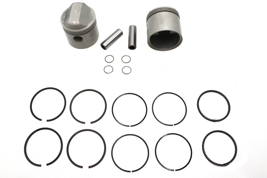 Replica 1000cc 3-3/16 inch Piston Set Standard Size