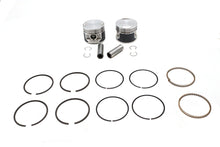 Charger l'image dans la galerie, Replica 883cc 3 inch Piston Set .010 Oversize