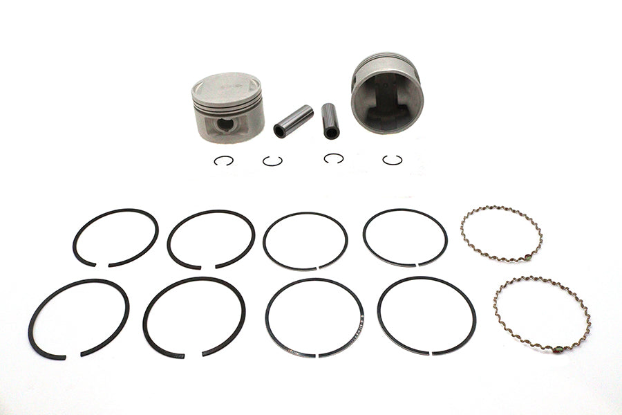 Replica 1200cc 3-1/2 inch Piston Set Standard Size