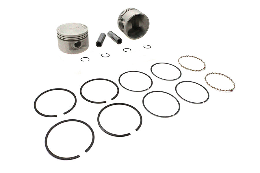 Replica 1200cc 3-1/2 inch Piston Set .020 Oversize