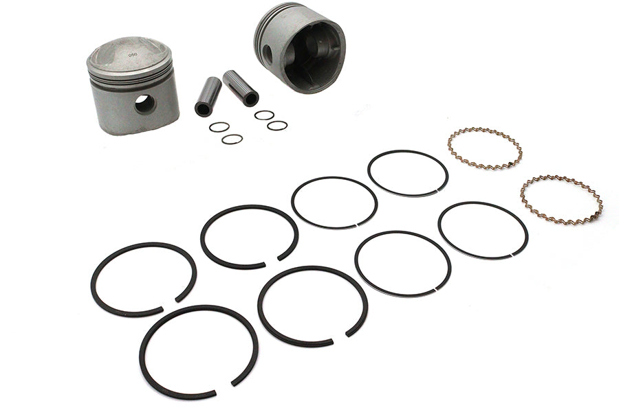 61 inch Overhead Valve 3-5/16 inch Piston Set Standard Size