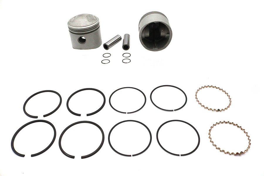 61 inch Overhead Valve 3-5/16 inch Piston Set .040 Oversize