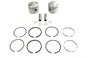 Replica 74 inch Overhead Valve 3-7/16 inch Piston Set .040 O