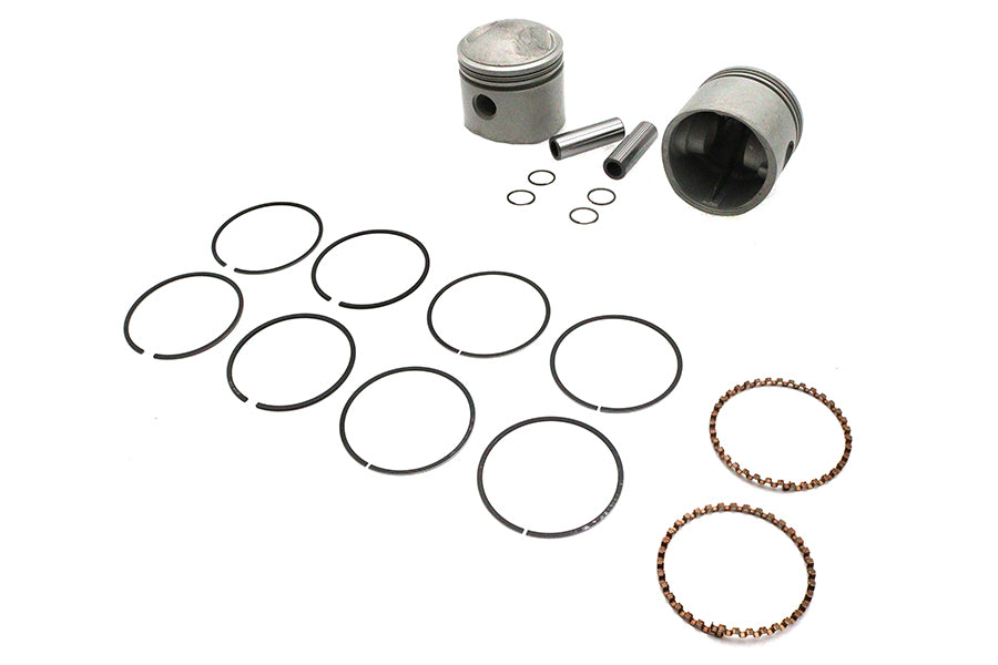 Replica 80 inch Overhead Valve 3-1/2 inch Piston Set .030 Ov