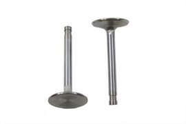 Manley stainless steel engine exhaust valve with precision machining, designed for high-performance automotive engines.