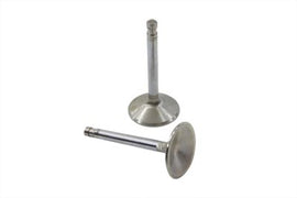Manley stainless steel engine intake valve with precision-machined components and valve seat, designed for high-performance automotive engines.