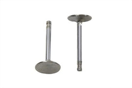 Manley stainless steel engine exhaust valve with precision-machined surface, designed for durable automotive performance.