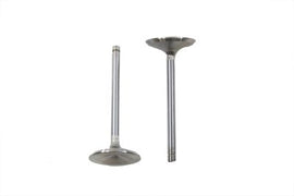 Manley stainless steel engine intake valve with polished finish, designed for high-performance automotive engines.