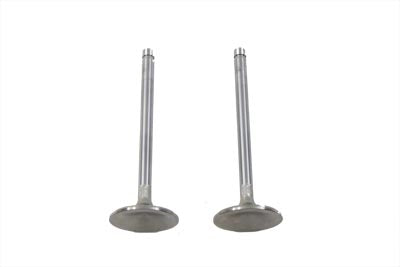Manley 883cc stainless steel engine intake valves with polished finish, designed for high-performance automotive engines.