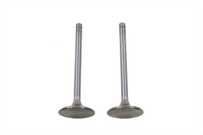 Manley stainless steel engine exhaust valves with detailed metal finish, designed for high-performance automotive engines.