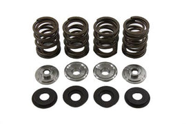 Manley titanium valve spring lift kit for engine, showing the lightweight, durable springs and components in the image.