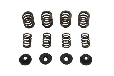 Manley engine valve spring set with multiple coiled springs, designed for high-performance automotive engine applications.