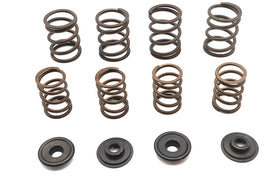 Manley engine valve spring kit with multiple metal springs and retainers displayed on a white background.