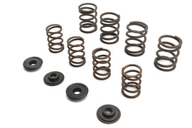 Manley engine valve spring kit with multiple springs and retainers, designed for high-performance automotive engines.