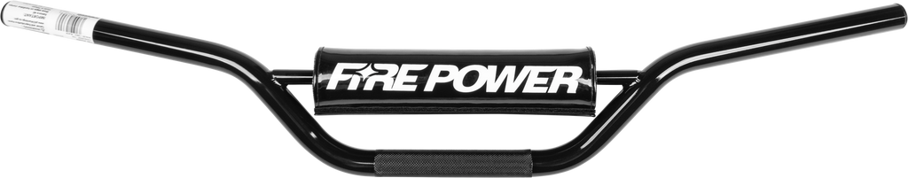 Black Fire Power handlebar for CSA Mini/81-150cc dirt bikes, featuring ergonomic design and durable construction.