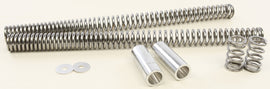Patriot 39mm lowering fork springs for motorcycle suspension, showing the coil springs and metal components in the image.