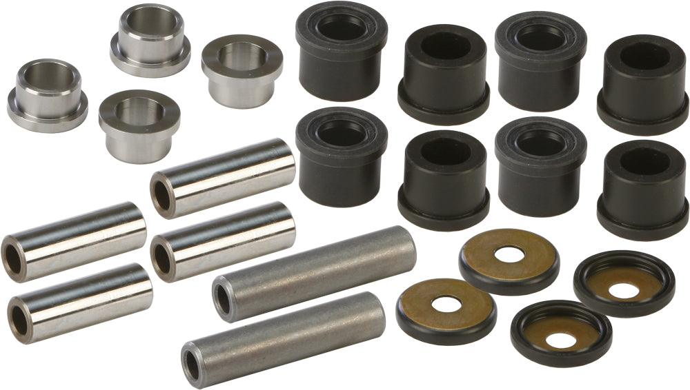 All Balls Rear Independent Suspension Kit 243-1034 with suspension components and hardware for motorcycle rear suspension system.