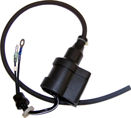 Yamaha YZ1200 ignition coil by WSM Performance Parts, electrical component with black casing and electrical connectors.