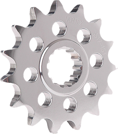 VORTEX Steel 17-tooth Front CS Sprocket for Suzuki 530 chain, durable motorcycle sprocket with precise gear fitment