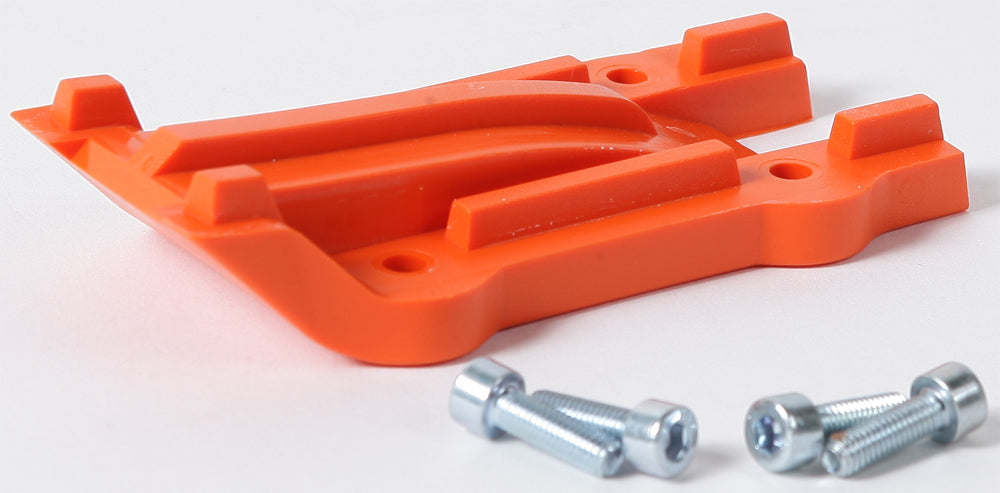Acerbis Guide Replacement Insert in bright orange for drive systems, designed for motorcycle or off-road vehicle use.
