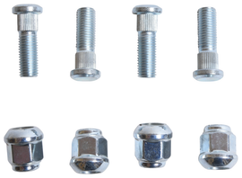 All Balls Wheel Stud Kit 28-51054 with hardware fasteners shown, designed for secure wheel attachment and fitting applications.
