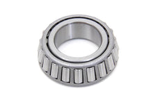 Charger l'image dans la galerie, Peer Bearing front fork neck cup bearing, motorcycle suspension component, showing the metal bearing part with detailed surface features.