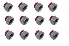 Charger l'image dans la galerie, Replica Red Rocker Arm Nut Set Zinc Plated