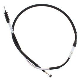All Balls clutch cable 24-52002 for motorcycle hydraulic control lines, showing the braided steel cable and fittings.