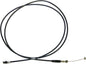WSM Performance Parts throttle cable for hydraulic control lines, part number 72-20364, showing the black cable and connectors.
