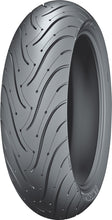 Load image into Gallery viewer, Michelin Pilot Road 3 170/60Z R17 motorcycle tire showing tread pattern and sidewall details.