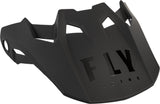Fly Racing - Formula Carbon Solid Helmet Visor Matte Black Carbon Yl-Sm - 73-4728S