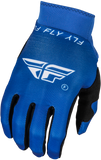 Fly Racing - Pro Lite Gloves Blue/White 3x - 377-0413X