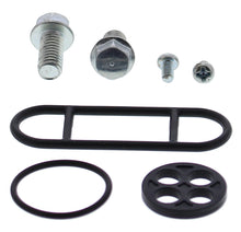 Load image into Gallery viewer, All Balls Fuel Tap Repair Kit 260-1079 for intake, carburetor, and fuel system, showing various repair components on a white background.