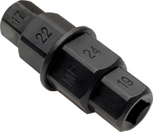 Load image into Gallery viewer, Motion Pro Chromoly Hex Axle Tool 57-0397 with sturdy metal construction for motorcycle axle removal and installation.
