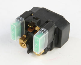 Ricks Motorsport Electric Yamaha starter solenoid, electrical component with wiring terminals, for motorcycle ignition system.