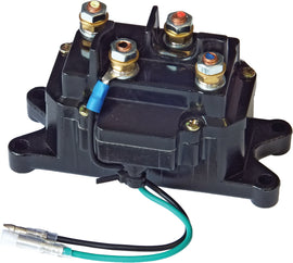 KFI Products Winch Contactor 30-0055, a heavy-duty electrical switch for winch operation, with metal and wiring components visible.