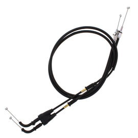 All Balls throttle cable 24-51032 for hydraulic control lines, showing a black flexible cable with metal fittings.