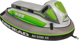 Airheads Watercraft Towable Xcelerator with 89-inch length and 60-inch width, designed for fun on the water.