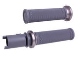ODI Grips - Lock-On Ruffian Grips Graphite/Gun Metal Cvo `23-24 - 206-40118